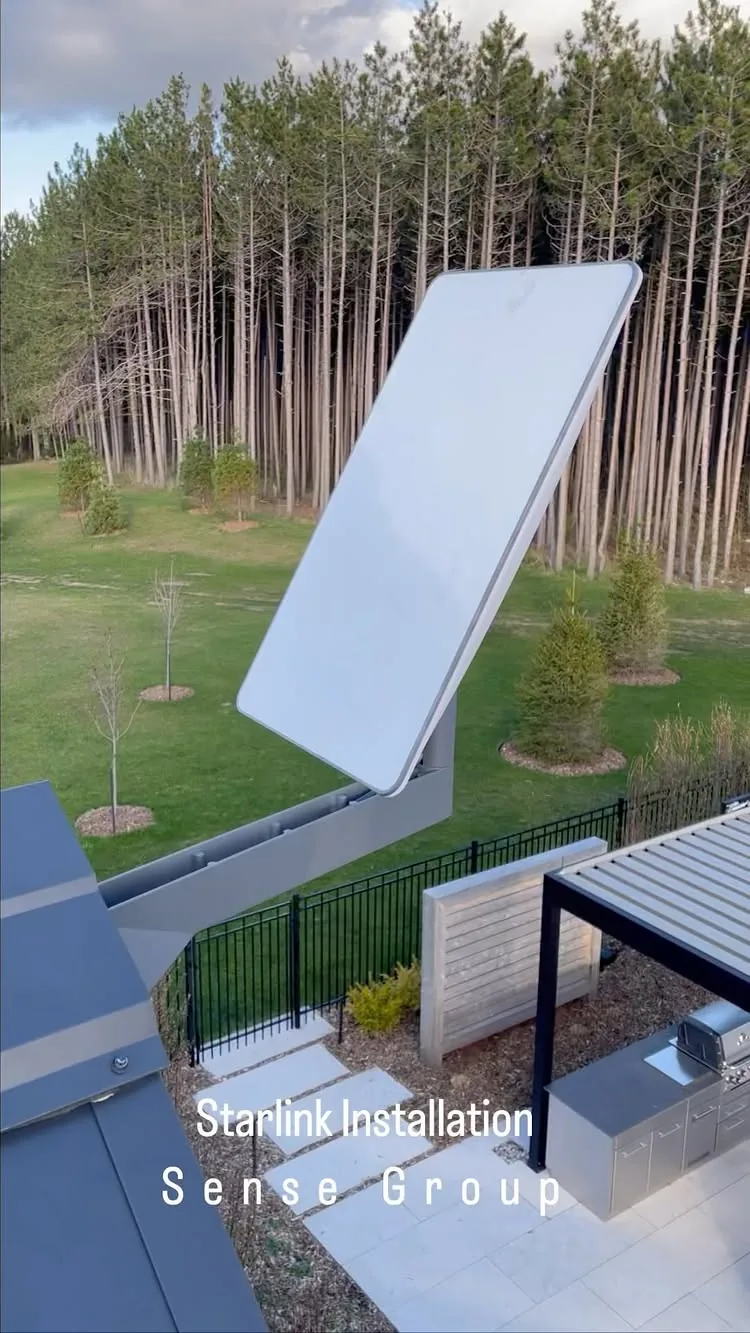 Starlink Installation in Creemore, Ontario, video