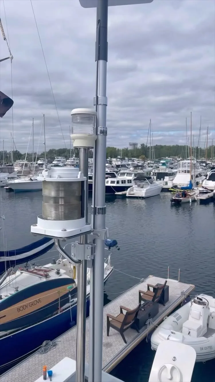 Starlink Boat Installation at an Ontario Marina, video