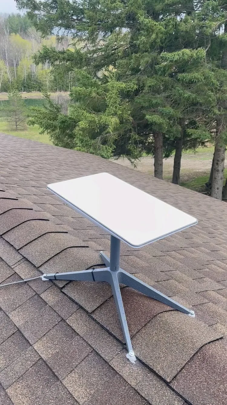 Starlink Installation in Roseneath, Ontario, video