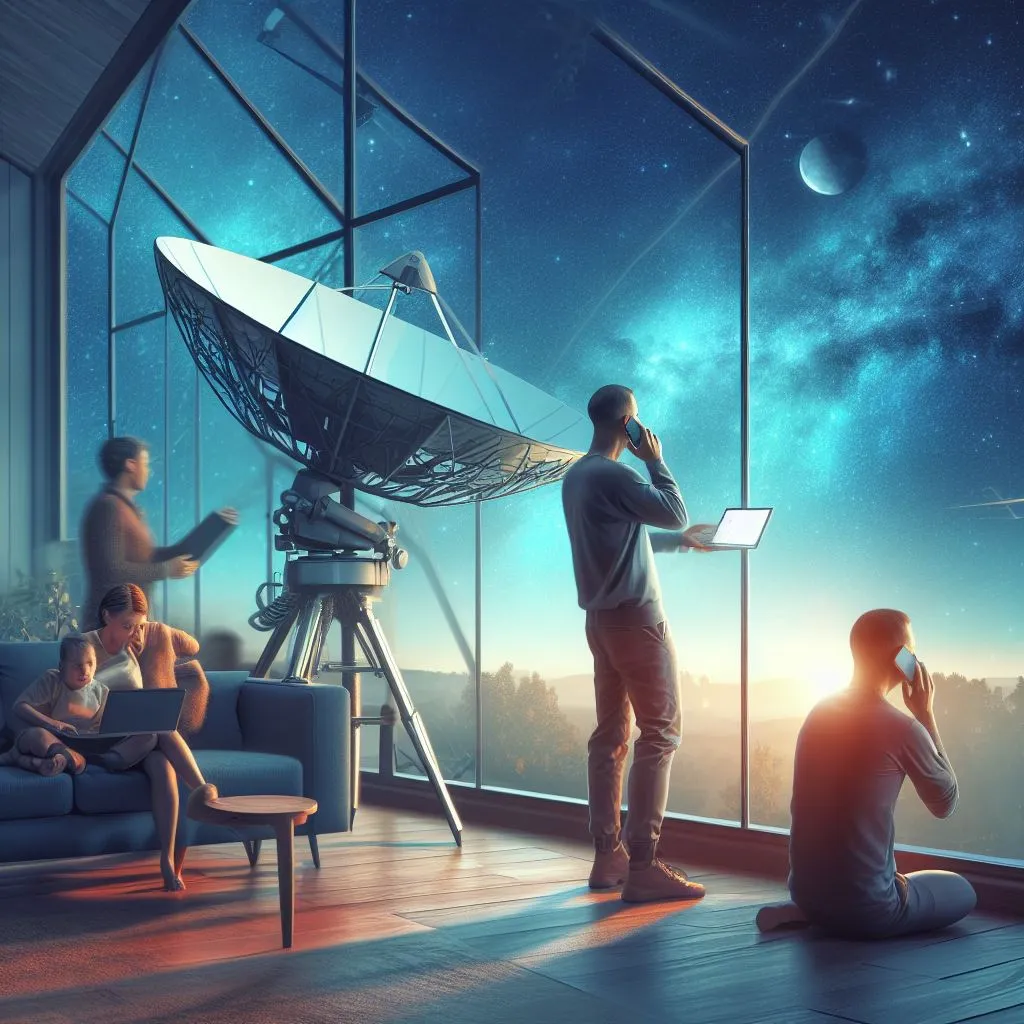 Starlink Satellite Internet Setting