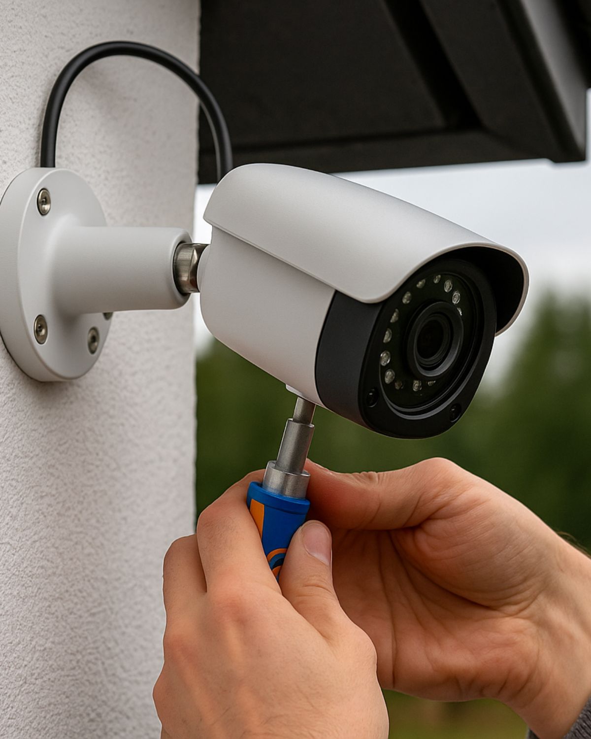 How to Install CCTV Camera Outdoors?