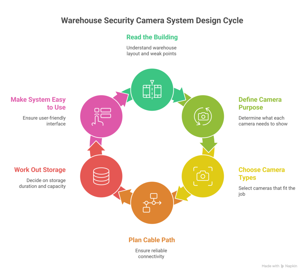 How to Design a Security Camera System for a Warehouse: Step-by-Step How to Design a Security Camera System for a Warehouse: Step-by-Step