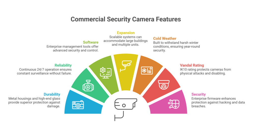 What Makes a Security Camera Commercial Grade